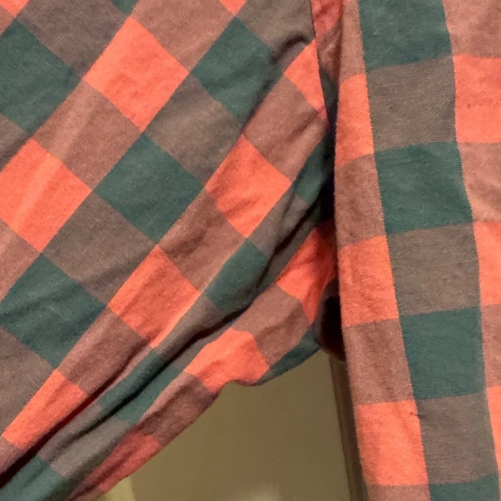 J. Crew Red Plaid Button-Down Shirt